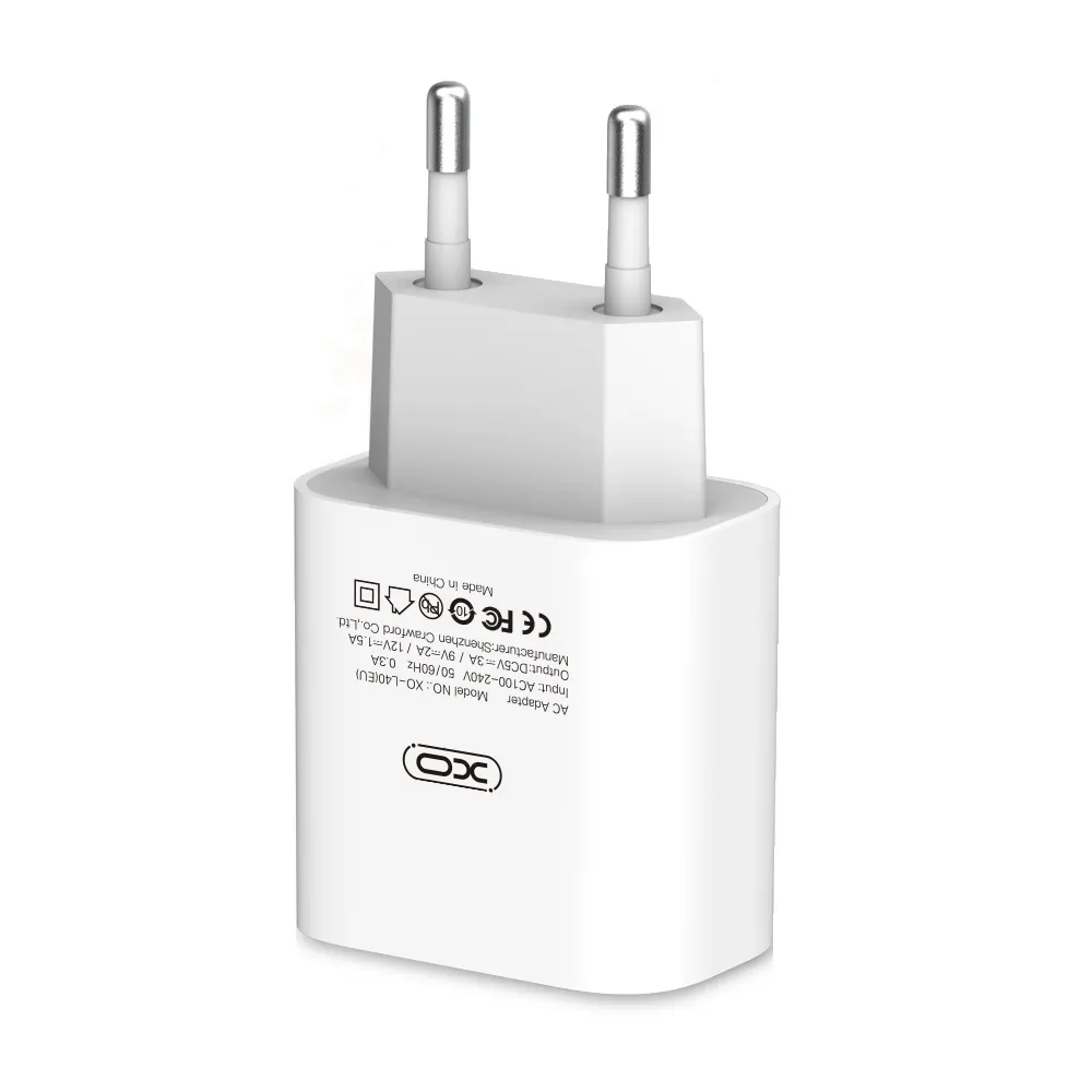 Încărcător XO L40, 18W, Alb
