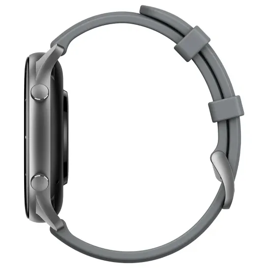 Ceas inteligent Xiaomi Amazfit GTR 2e, 47mm, Carcasă din Aluminiu Gri cu bandă Gri