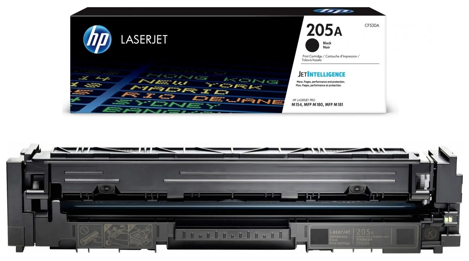 Cartuş HP CF530A (205A), Negru