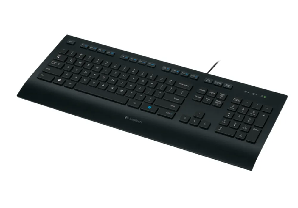 Клавиатура Logitech K280e, Проводное, Чёрный