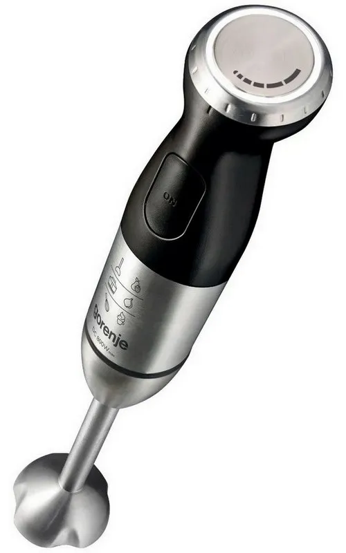 Blender de mână Gorenje HBC807QB, Negru Argintiu