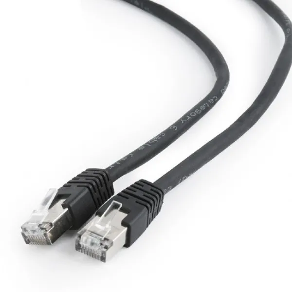 Patch cord Cablexpert PP6-3M/BK, Cat6 FTP , 3m, Negru