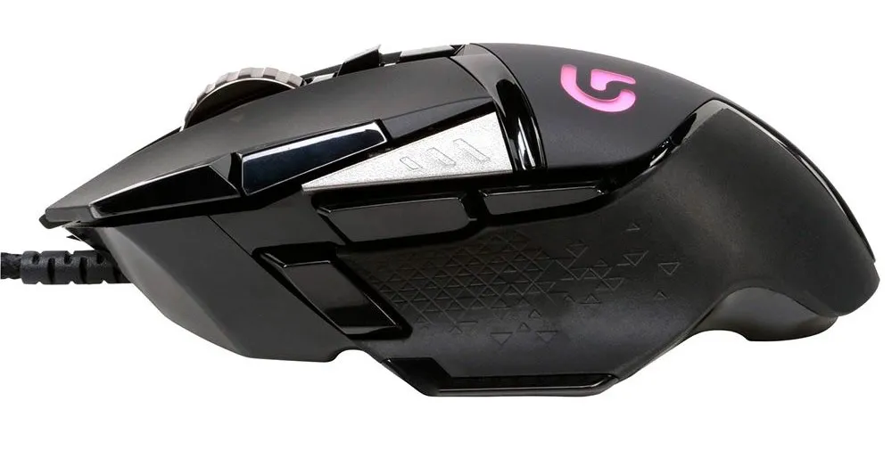 Игровая мышь Logitech G502 Hero, Черный/Белый