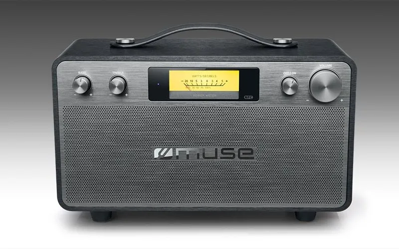 Беспроводные колонки для дома MUSE M-670 BT, Чёрный