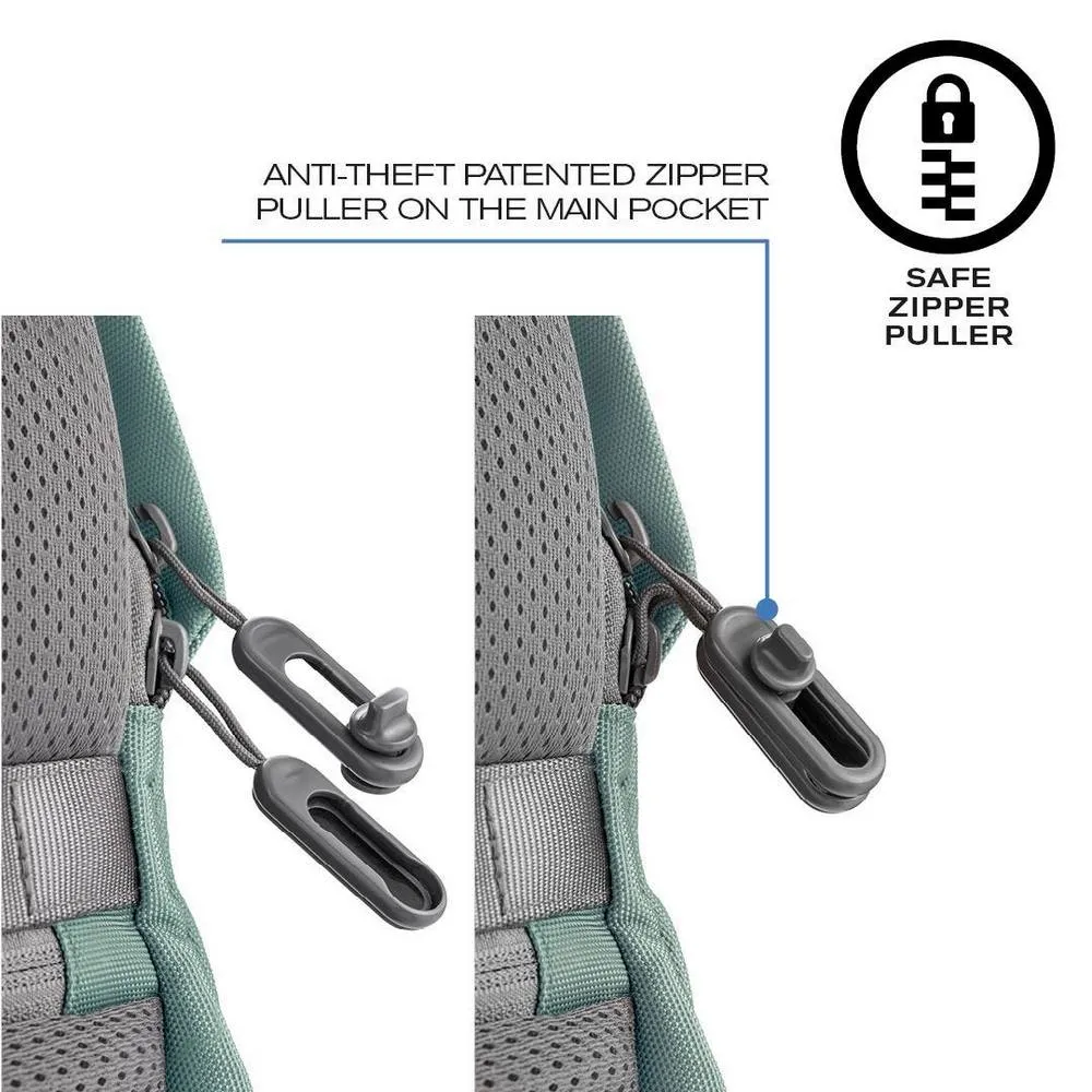 Rucsac pentru Laptop Bobby Soft, 15.6", Textil, Mentă