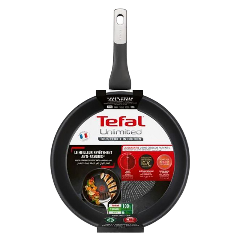 Сковорода Tefal G2550672, 28см, Чёрный
