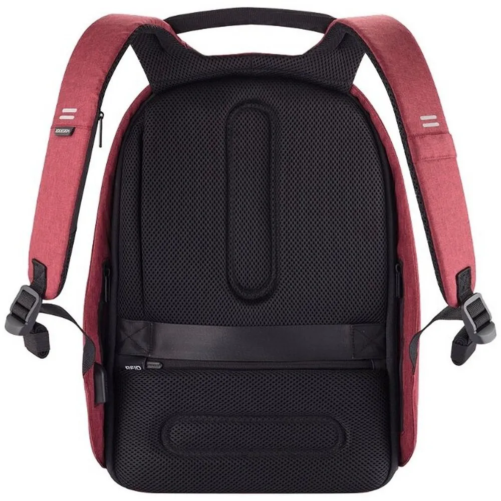 Rucsac pentru Laptop Bobby Hero Small, 13.3", Piele artificială, Roșu