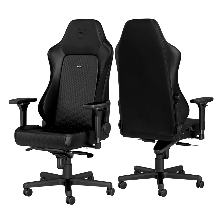 Scaun Gaming Noblechairs Hero, PU Piele, Negru