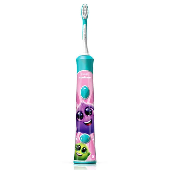 Periuța de dinți electrică sonică PHILIPS Sonicare For Kids HX6322/04, Turcoaz