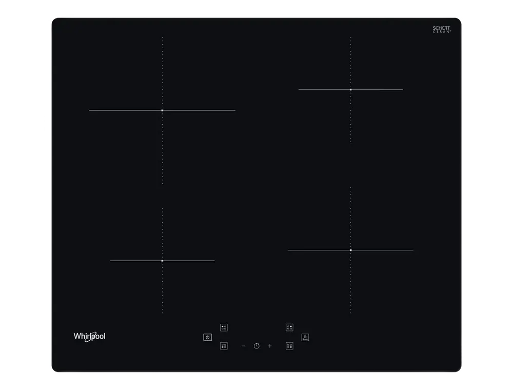 Plită cu inducție Whirlpool WS Q4860 NE, Negru