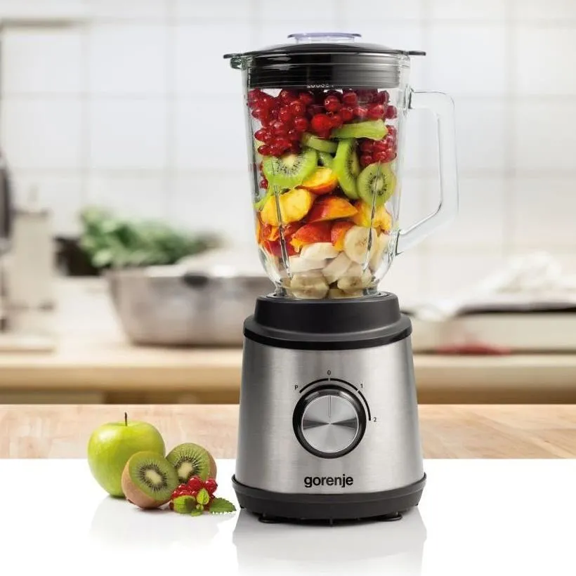 Стационарный блендер Gorenje Glass jug B800XE, Нержавеющая сталь