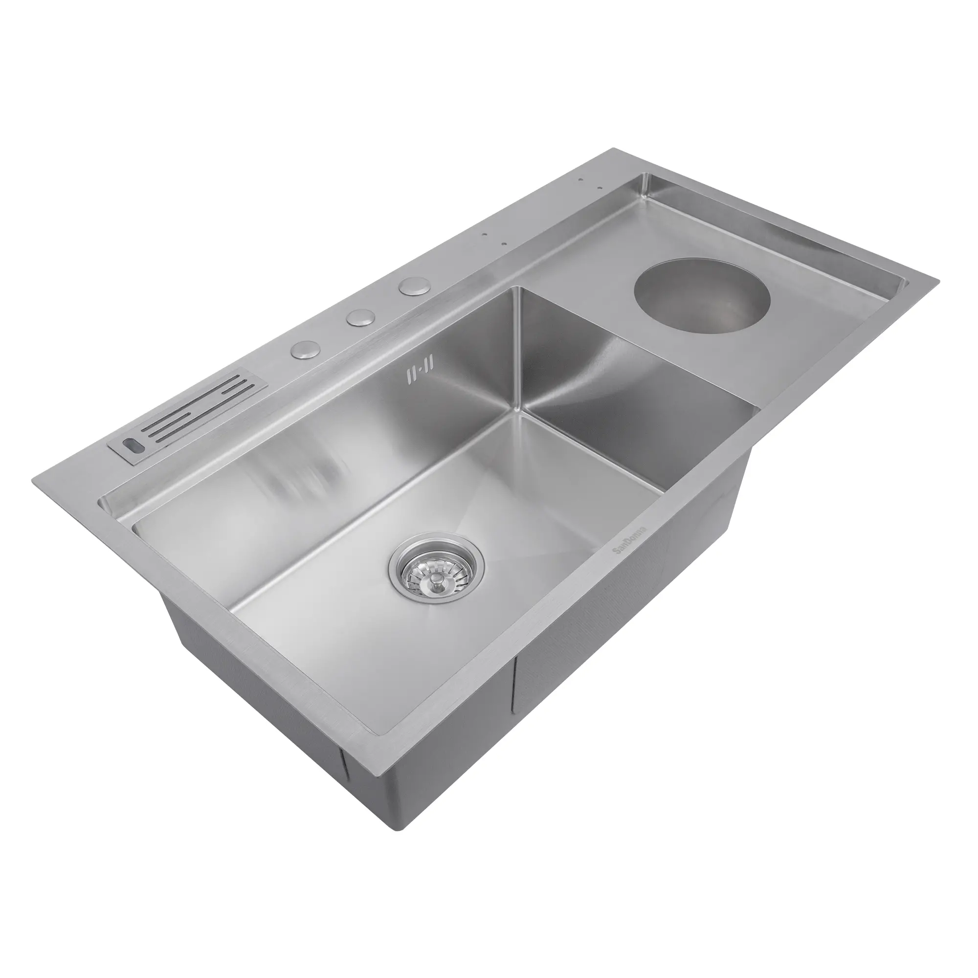 Chiuveta handmade SanDonna HD9250 (Crom Satin)