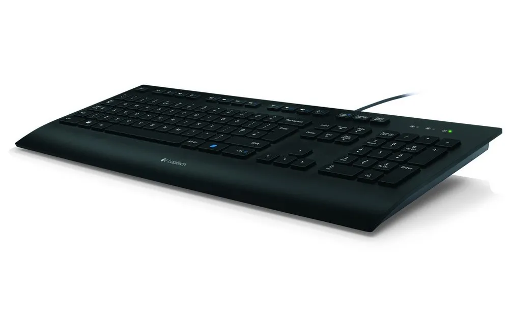 Клавиатура Logitech K280e, Проводное, Чёрный