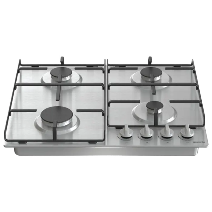 Plită pe gaz Gorenje G 641 EX, Oțel inoxidabil