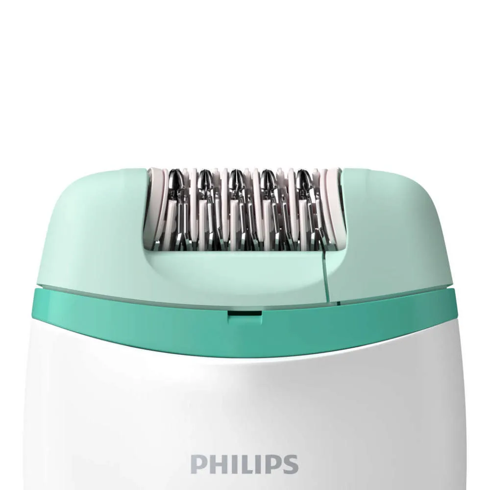 Epilator PHILIPS BRE245/00, Alb/Verde