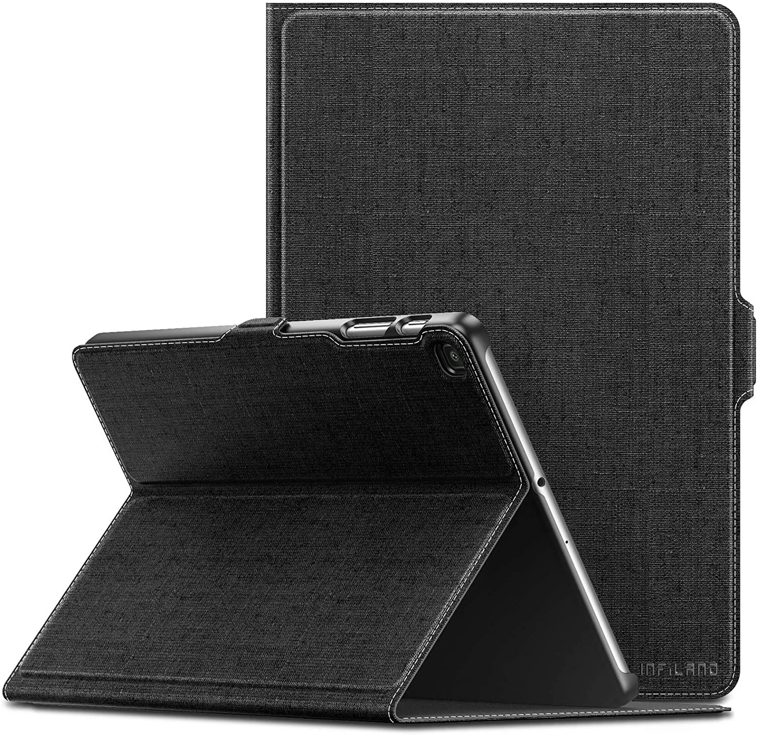 Cellular Samsung Galaxy TAB A 10.1 2019,Stand Case, Black