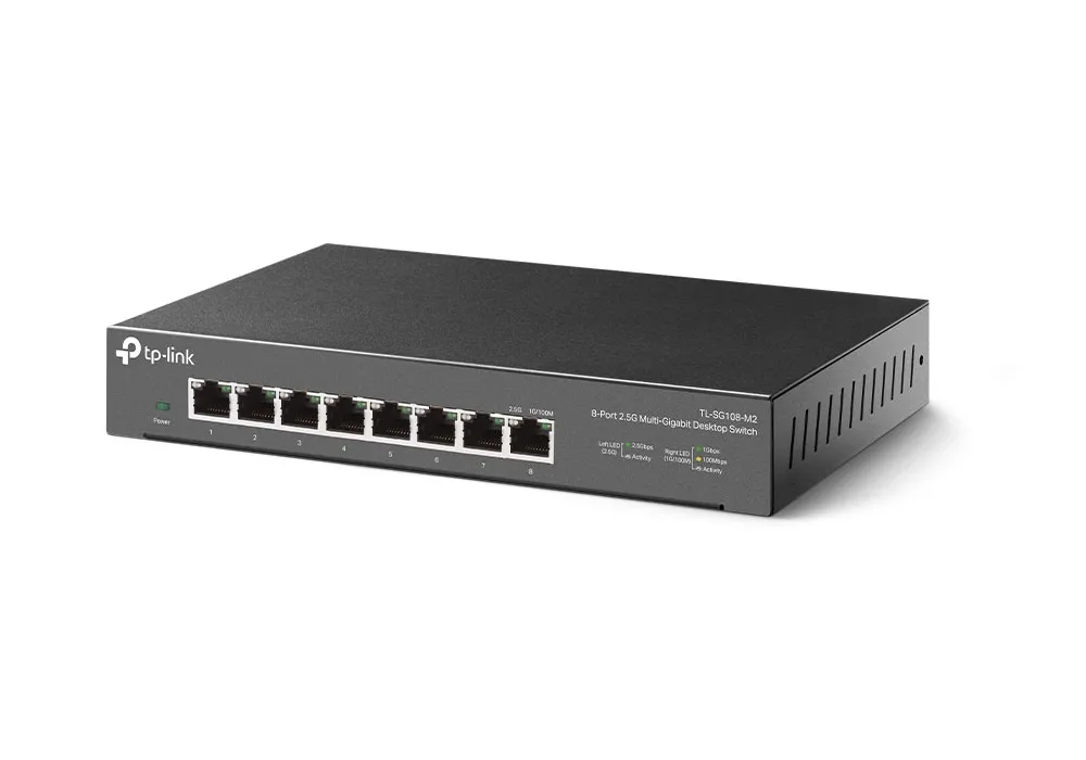 Сетевой коммутатор TP-LINK TL-SG108-M2, 8x 100/1000/2500 Мбит/с