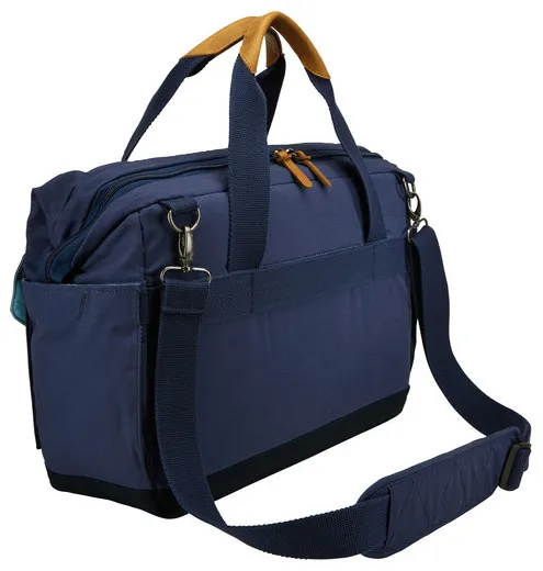 Geantă pentru Laptop CaseLogic Lodo Satchel, 15.6", Textil, Albastru