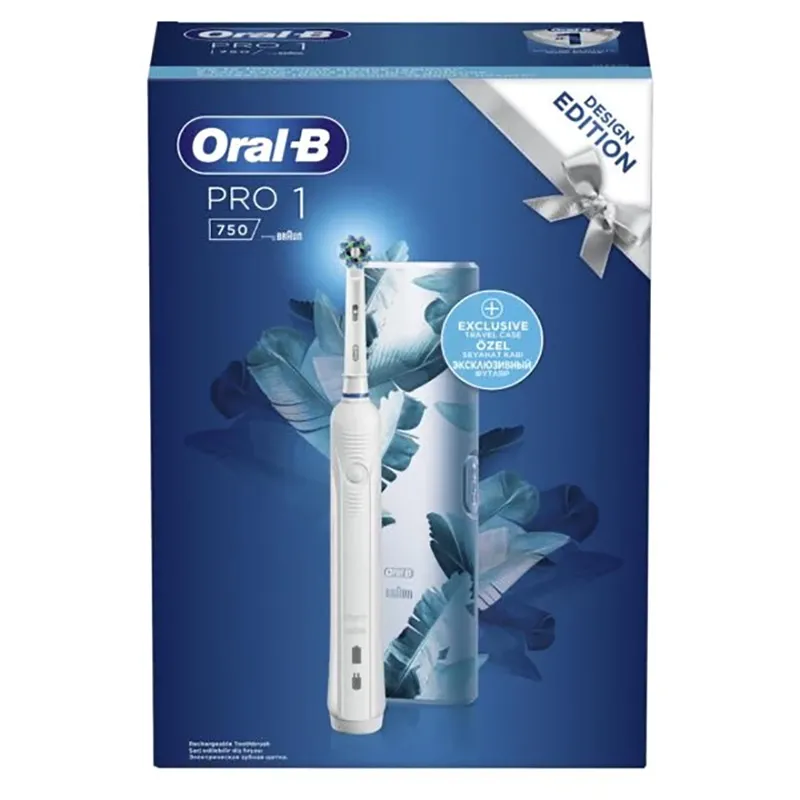 Электрическая зубная щетка Oral-B PRO 1 3D, White