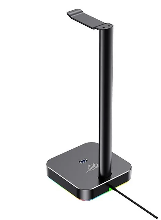 Stand pentru căști gaming Havit TH610, USB, Negru