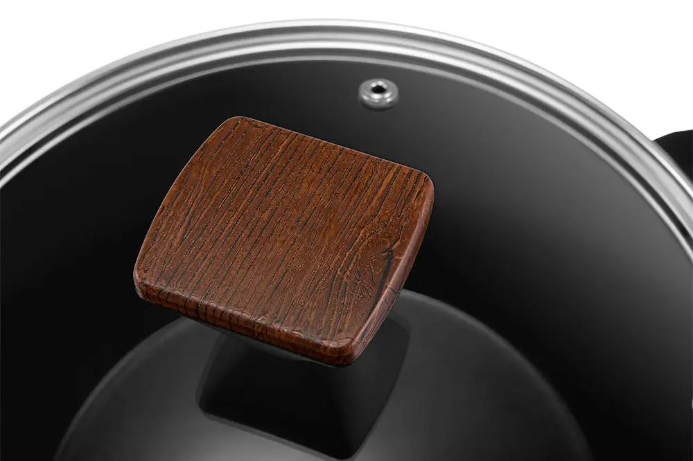 Cratiță Polaris Albero-24C, 4L, 24cm, Negru