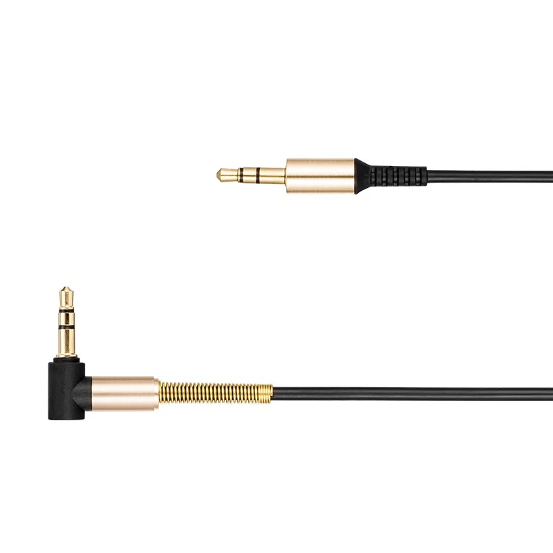 Cablu audio Hoco UPA02, 3.5 mm - 3.5 mm, 1m, Negru