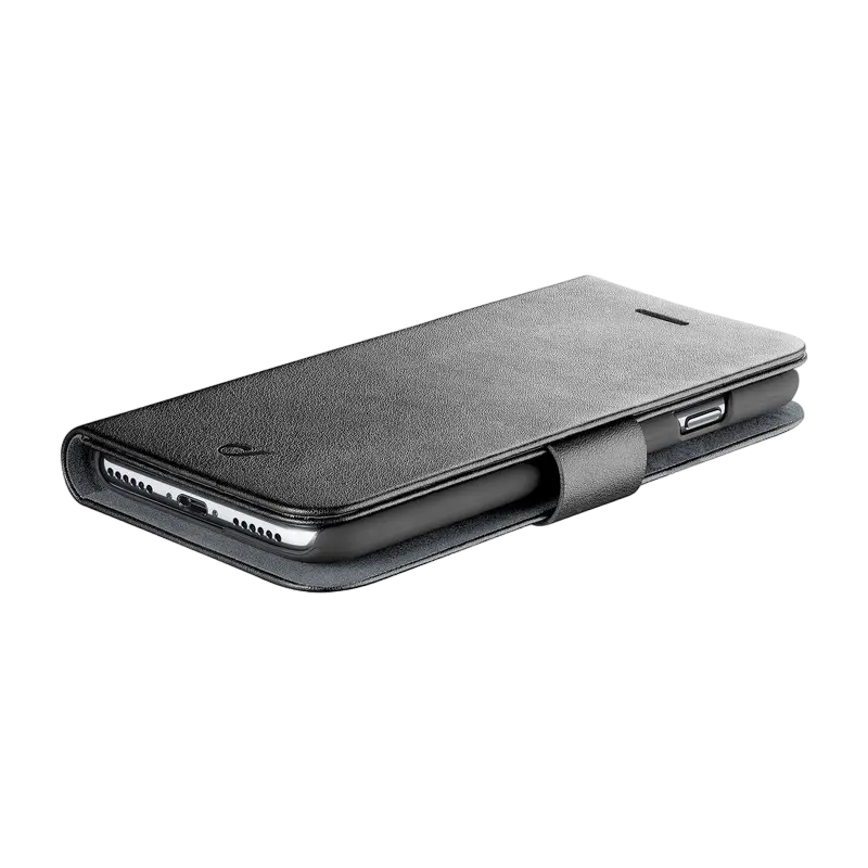 Husă tip carte Cellularline iPhone XS/X - Case, Negru