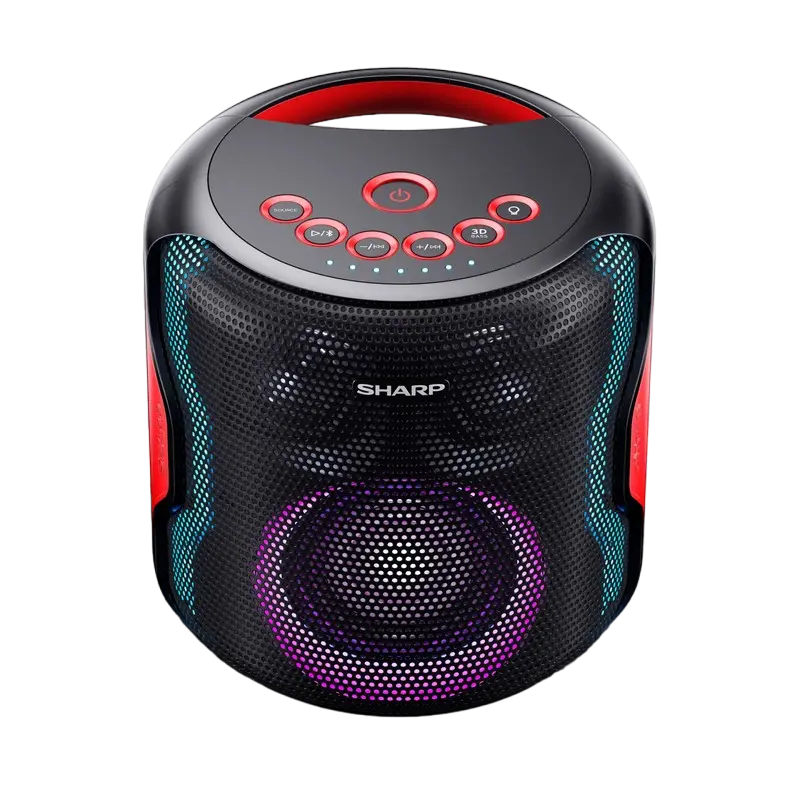 Портативная колонка Sharp PS-919BKV02, Чёрный