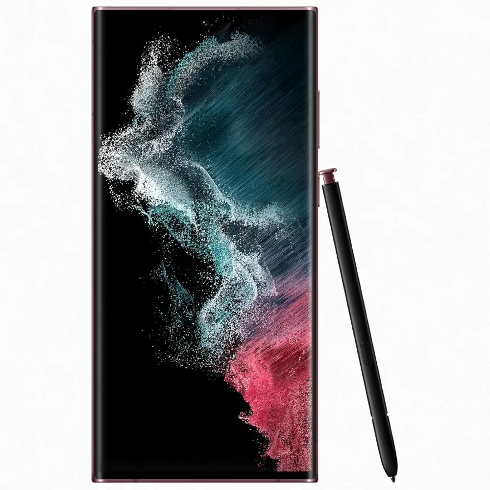 Smartphone Samsung Galaxy S22 Ultra, 8GB/128GB, Burgundy