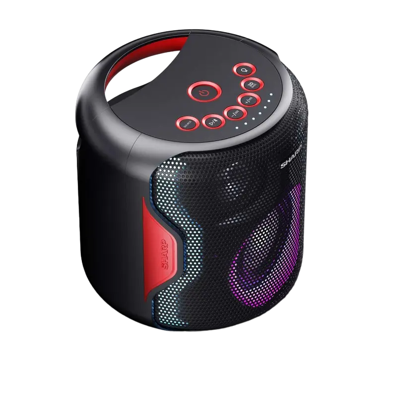 Портативная колонка Sharp PS-919BKV02, Чёрный