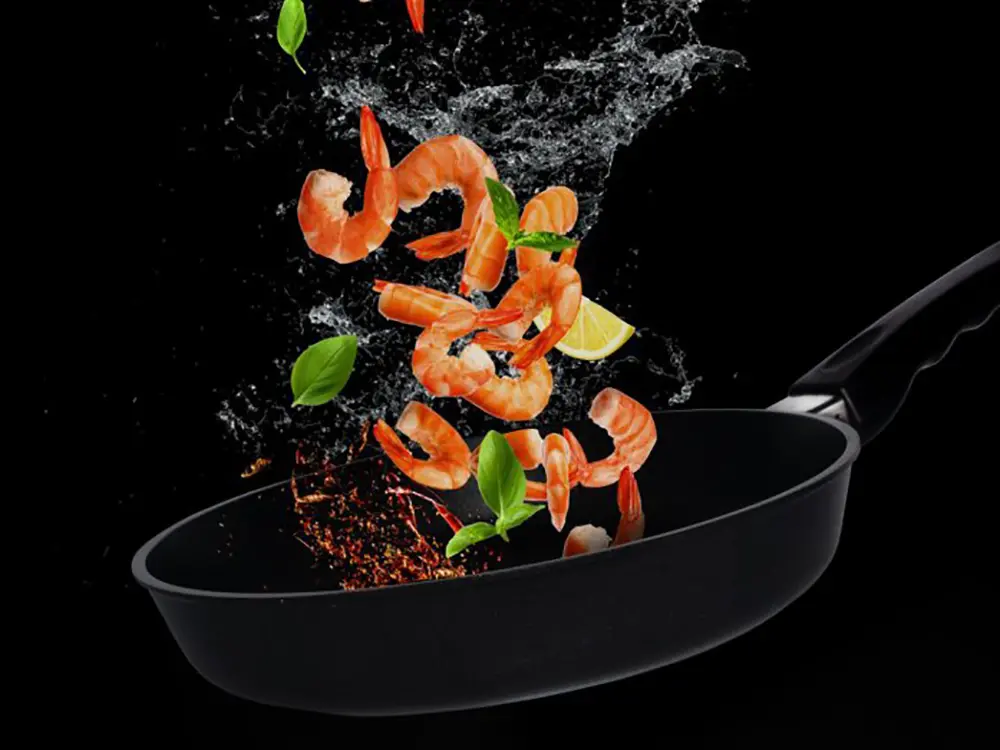 Сковорода AMT Gastroguss AMT-5L24-E-Z2, 1,3л, 24см, Чёрный