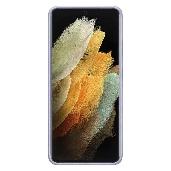 Husă Samsung Silicone Cover for Galaxy S21 Ultra, Violet