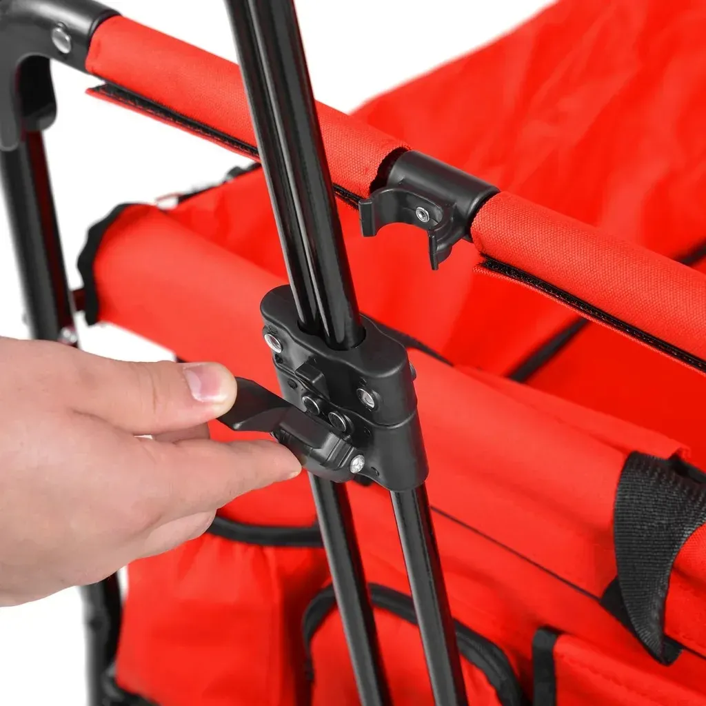 Складная тележка с четырьмя колёсами HECHT 50006