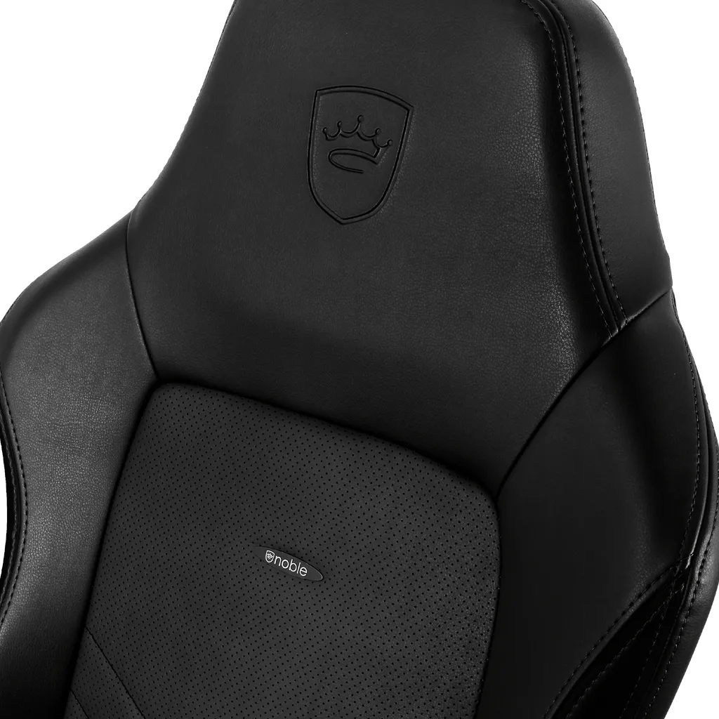 Scaun Gaming Noblechairs Hero, PU Piele, Negru
