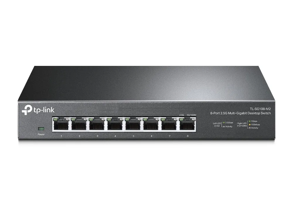 Сетевой коммутатор TP-LINK TL-SG108-M2, 8x 100/1000/2500 Мбит/с