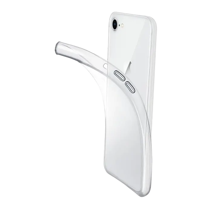 Husă Cellularline Fine - iPhone SE (2020)/8/7, Transparent