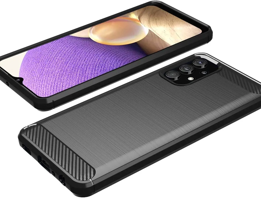 Чехол книжка Cellularline Book Case 3 - Galaxy A32 4G, Чёрный