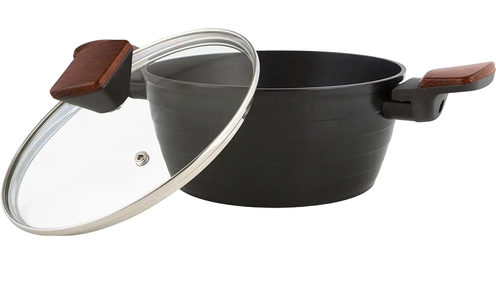 Cratiță Polaris Albero-24C, 4L, 24cm, Negru