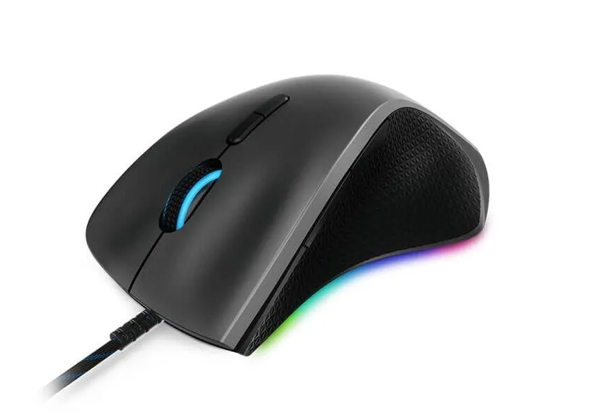 Игровая мышь Lenovo M500, Чёрный/Серый