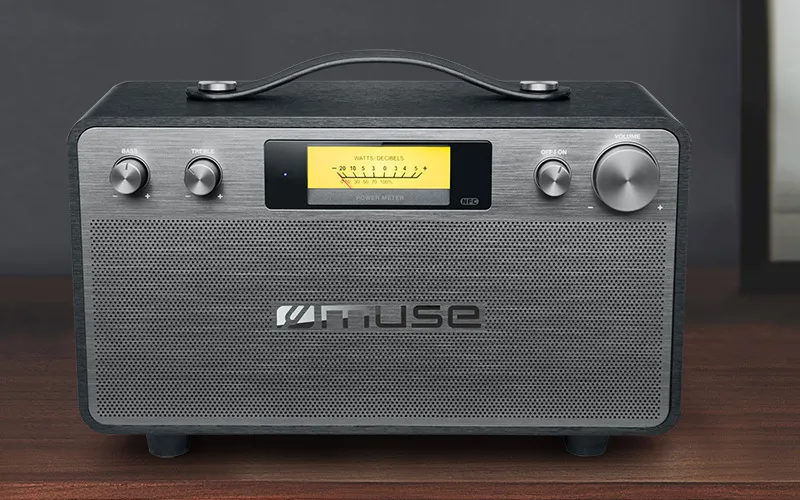 Беспроводные колонки для дома MUSE M-670 BT, Чёрный