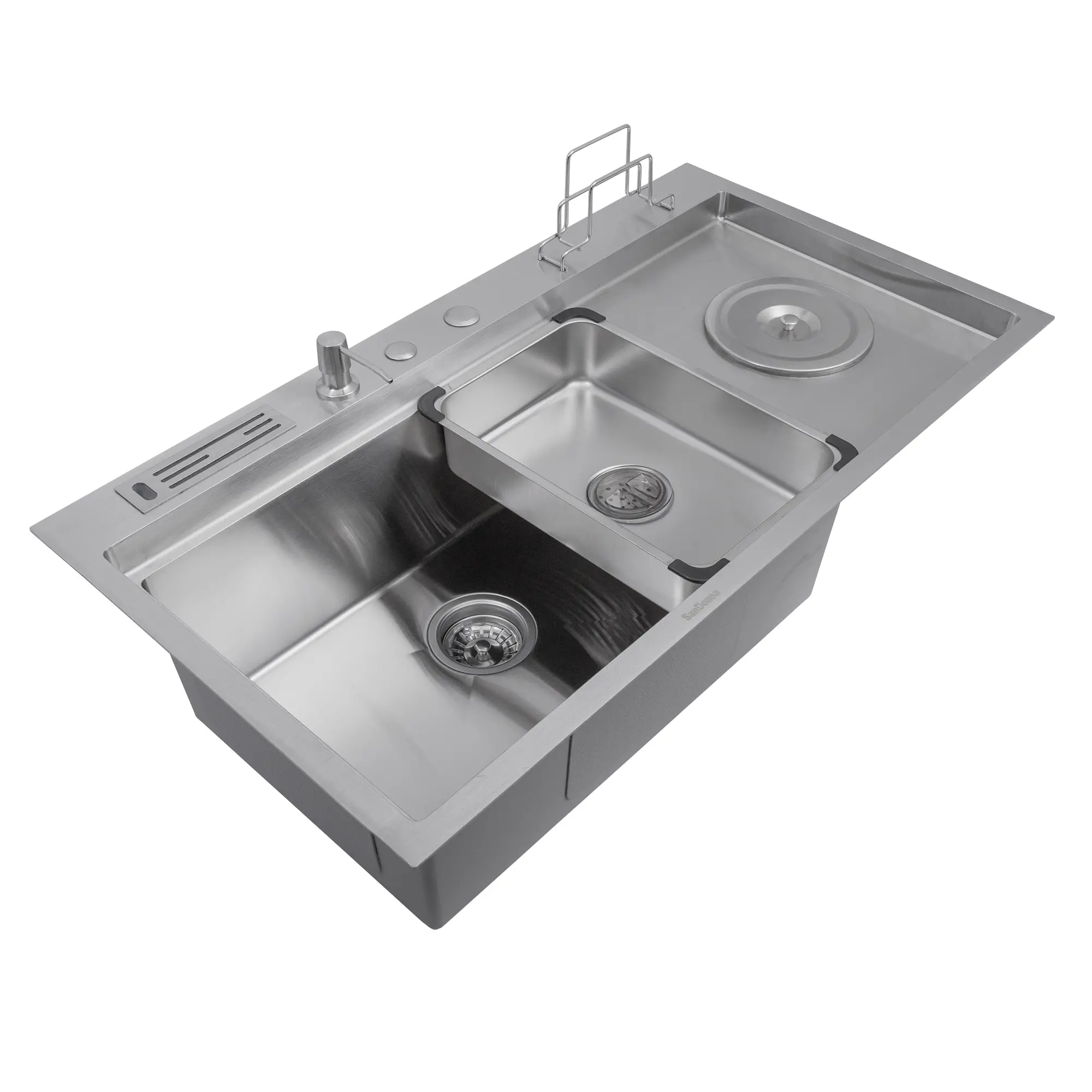 Chiuveta handmade SanDonna HD9250 (Crom Satin)