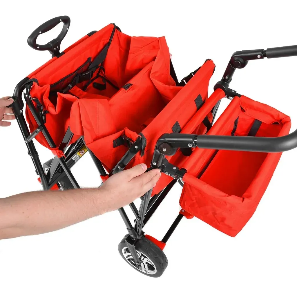 Складная тележка с четырьмя колёсами HECHT 50006