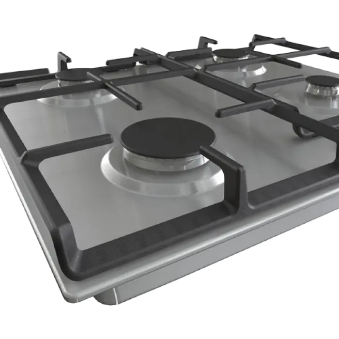 Plită pe gaz Gorenje G 641 EX, Oțel inoxidabil