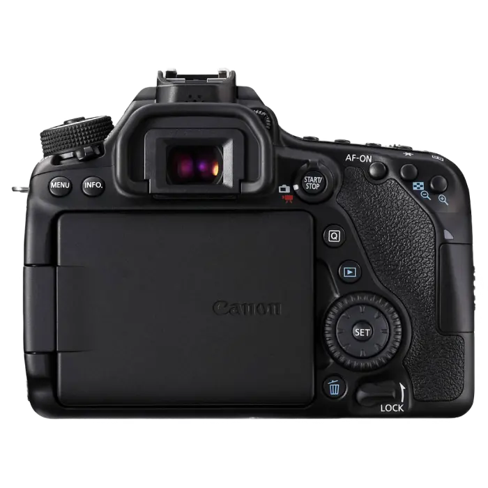 Aparat foto DSLR Canon EOS 80D + EF-S 18-135 IS, Negru