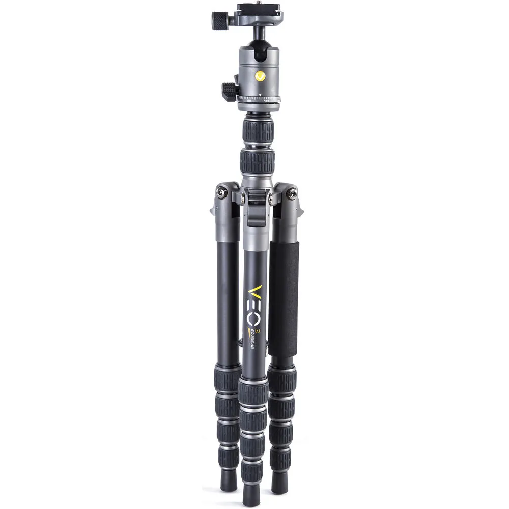 Trepied/Monopod Vanguard VEO3 GO 235AB, Cap trepied de minge, Negru