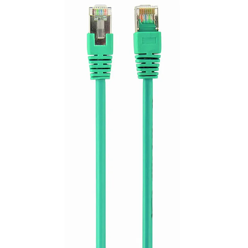 Patch cord Cablexpert PP22-1M/G, Cat5e FTP, 1m, Verde
