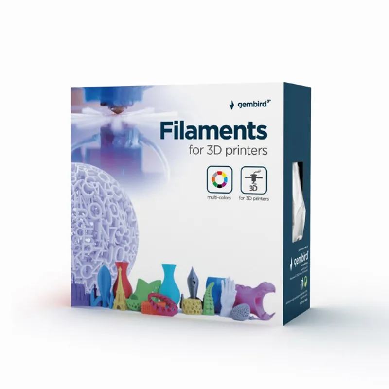 Filament pentru imprimantă 3D Gembird 3DP-PLA1.75-01-B, PLA, Albastru , 1.75 mm, 1kg
