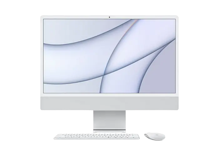 Computer All-in-One Apple iMac A2438, M1 with 8-core CPU and 8-core GPU, 16GB/1024GB, macOS Big Sur, Argintiu