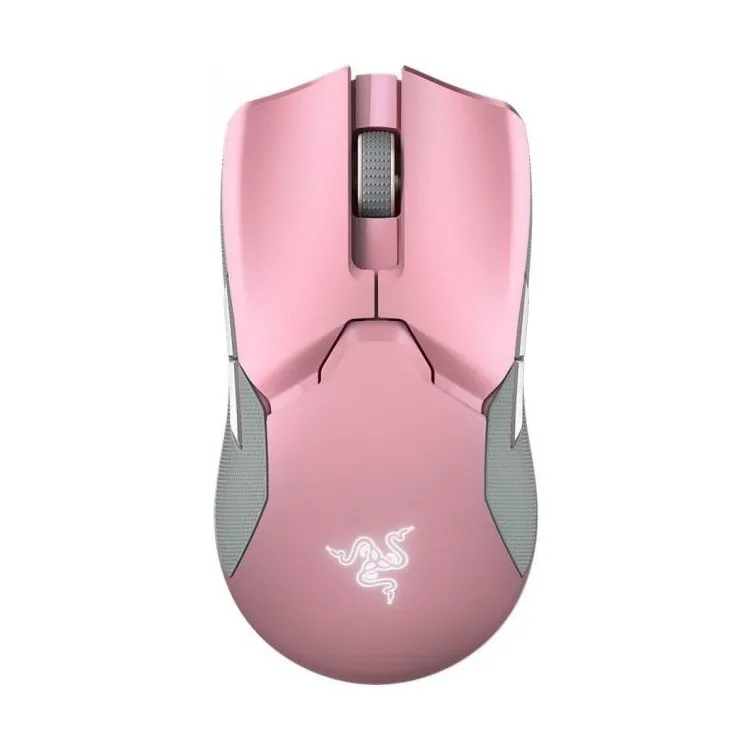 Wireless Gaming Mouse Razer Viper Ultimate, 20k dpi,8 buttons,50G,650IPS,RGB,74g,Dock, 2.4Ghz, Pink