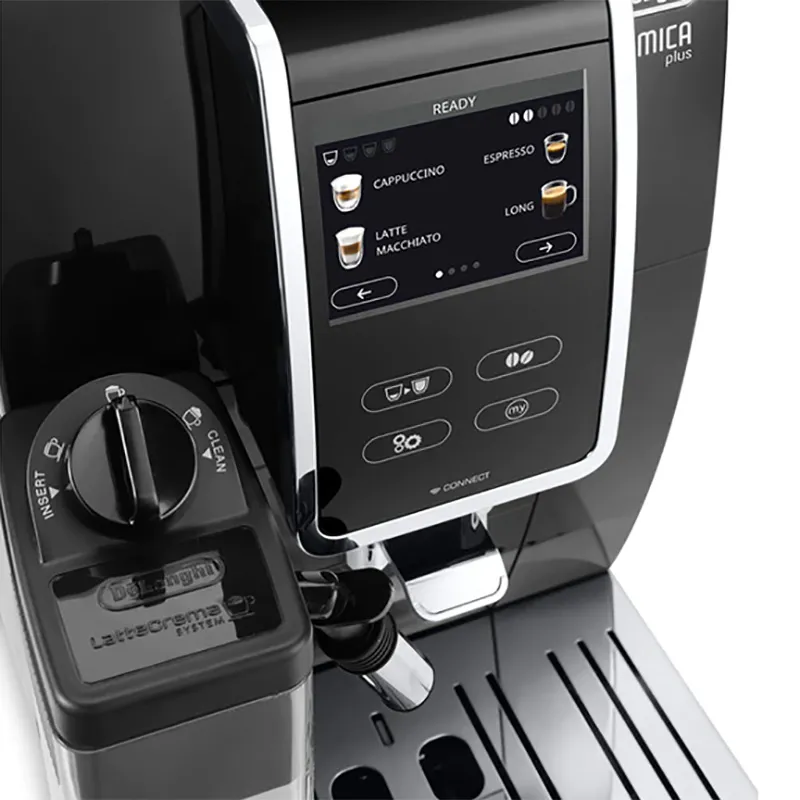 Espressor automat De'Longhi ECAM370.85.B, Negru